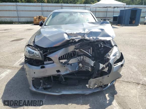 2015 BMW 5 Series 535i xDrive with VIN WBA5B3C57FD542395, listed as a Copart auction lot 80865335 with 53,573 mi miles and Salvage title. Bid and sale history available at DreamBid. Image 5.