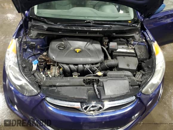 2012 Hyundai Elantra Limited with VIN 5NPDH4AE7CH078598, listed as a Copart auction lot 80347435 with 148,568 mi miles and Non repairable. Bid and sale history available at DreamBid. Image 11.