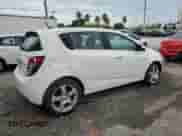 2013 Chevrolet Sonic LTZ with VIN 1G1JE6SB5D4203691, listed as a Copart auction lot 65452745 with 60,070 mi miles and Salvage title. Bid and sale history available at DreamBid. Image 3.