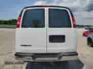 2023 Chevrolet Express Cargo with VIN 1GCWGAFP1P1247516, listed as a Copart auction lot 62814485 with Not provided miles and Clean title. Bid and sale history available at DreamBid. Image 6.