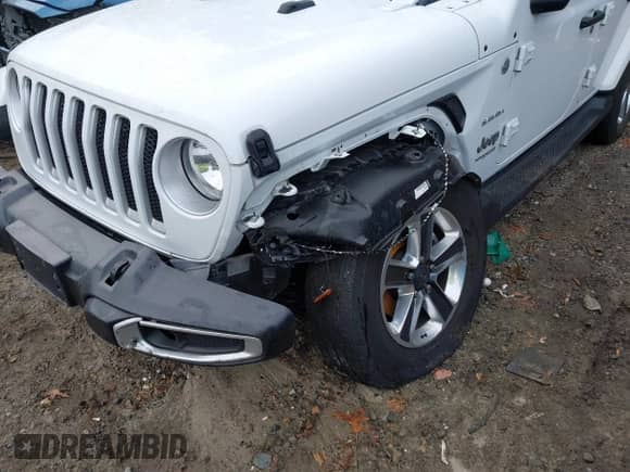2021 Jeep Wrangler Unlimited Sahara с VIN 1C4HJXEG6MW751752, выставлен на аукционе IAAI как лот 41104960 с пробегом 47 460 миль миль и . История ставок и продаж доступна на DreamBid. Изображение 6.