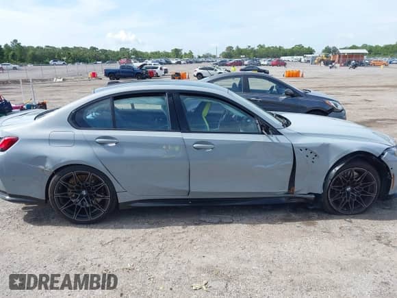 2024 BMW M3 Competition xDrive with VIN WBS43AY03RFS40486, listed as a IAAI auction lot 42537934 with 23,973 mi miles and . Bid and sale history available at DreamBid. Image 13.