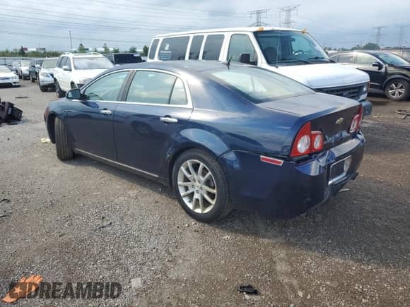 2011 Chevrolet Malibu LTZ with VIN 1G1ZE5E72BF121763, listed as a Copart auction lot 68934935 with 157,523 mi miles and Salvage title. Bid and sale history available at DreamBid. Image 2.
