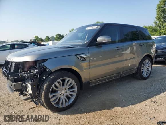 2017 Land Rover Range Rover Sport HSE with VIN SALWR2FK6HA165621, listed as a Copart auction lot 67620675 with 110,126 mi miles and Salvage title. Bid and sale history available at DreamBid. Image 1.