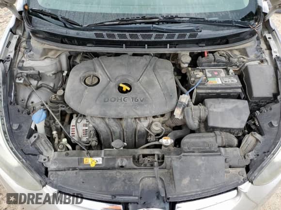 2014 Hyundai Elantra SE with VIN 5NPDH4AE0EH510676, listed as a Copart auction lot 62100725 with 163,663 mi miles and Salvage title. Bid and sale history available at DreamBid. Image 11.