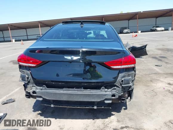 2016 Hyundai Genesis 3.8L with VIN KMHGN4JE3GU134405, listed as a IAAI auction lot 42390119 with 103,131 mi miles and . Bid and sale history available at DreamBid. Image 16.