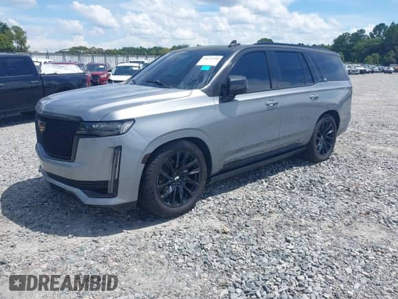 2023 Cadillac Escalade 4WD Sport Platinum with VIN 1GYS4GKL3PR220326, listed as a IAAI auction lot 41672790 with Not provided miles and . Bid and sale history available at DreamBid. Image 2.
