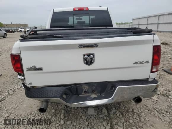 2011 Ram 1500 SLT with VIN 1D7RV1CT1BS664602, listed as a Copart auction lot 58494835 with 210,187 mi miles and Non repairable. Bid and sale history available at DreamBid. Image 6.