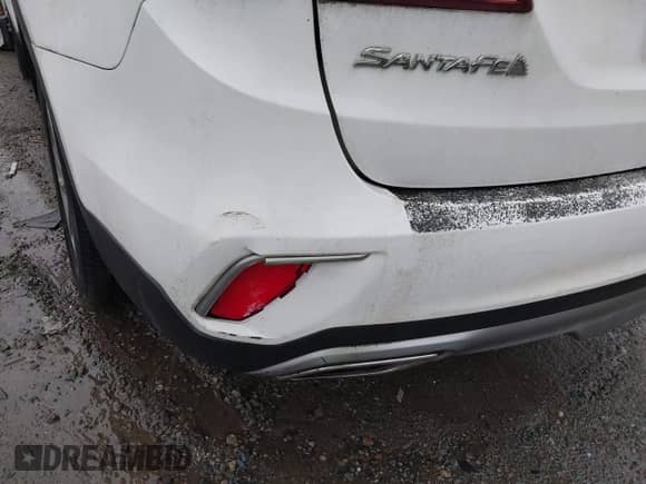 2017 Hyundai Santa Fe SE with VIN KM8SM4HF3HU182998, listed as a IAAI auction lot 43434656 with 115,094 mi miles and . Bid and sale history available at DreamBid. Image 6.