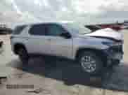 2022 Chevrolet Traverse LS with VIN 1GNERFKW1NJ163040, listed as a Copart auction lot 58426535 with 92,966 mi miles and Salvage title. Bid and sale history available at DreamBid. Image 4.