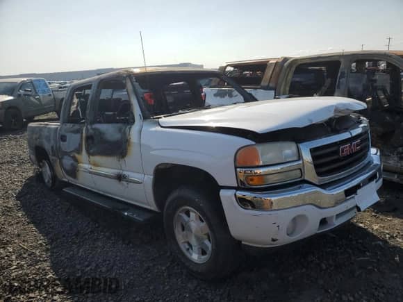2006 GMC Sierra 1500 SLT with VIN 2GTEK13T661243028, listed as a Copart auction lot 54254475 with Not provided miles and Salvage title. Bid and sale history available at DreamBid. Image 4.