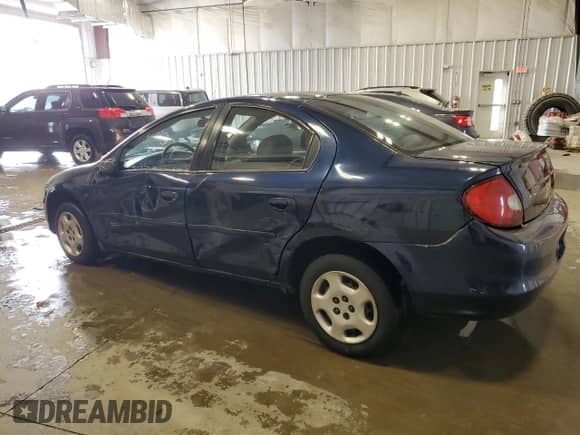 2002 Dodge Neon with VIN 1B3ES26C02D587102, listed as a Copart auction lot 53341785 with 162,341 mi miles and Non repairable. Bid and sale history available at DreamBid. Image 2.
