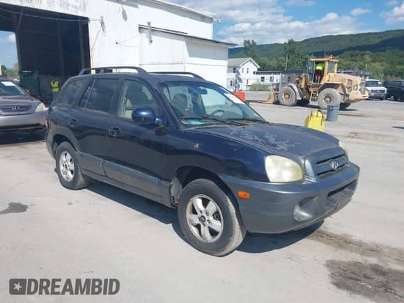 2005 Hyundai Santa Fe GLS z VIN KM8SC13D95U932911, wystawiony jako IAAI lot #43114286 z przebiegiem Nie podano mil oraz . Historia ofert i sprzedaży dostępna na DreamBid. Obrazek 1.