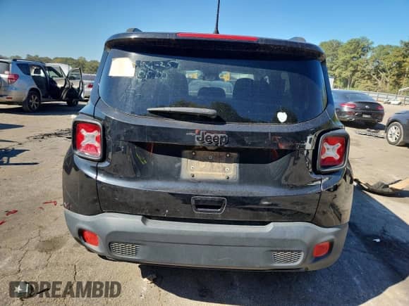 2018 Jeep Renegade Latitude with VIN ZACCJABB3JPG85704, listed as a Copart auction lot 87034165 with 126,288 mi miles and Salvage title. Bid and sale history available at DreamBid. Image 6.