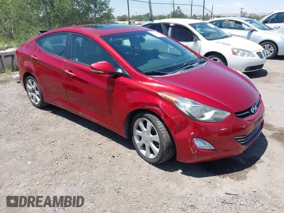 2011 Hyundai Elantra Limited z VIN KMHDH4AE3BU155726, wystawiony jako IAAI lot #42675896 z przebiegiem 118 872 mil mil oraz . Historia ofert i sprzedaży dostępna na DreamBid. Obrazek 1.