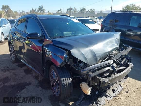 2022 Hyundai Kona N Line с VIN KM8K33A38NU821563, выставлен на аукционе IAAI как лот 43051932 с пробегом 66 565 миль миль и . История ставок и продаж доступна на DreamBid. Изображение 1.