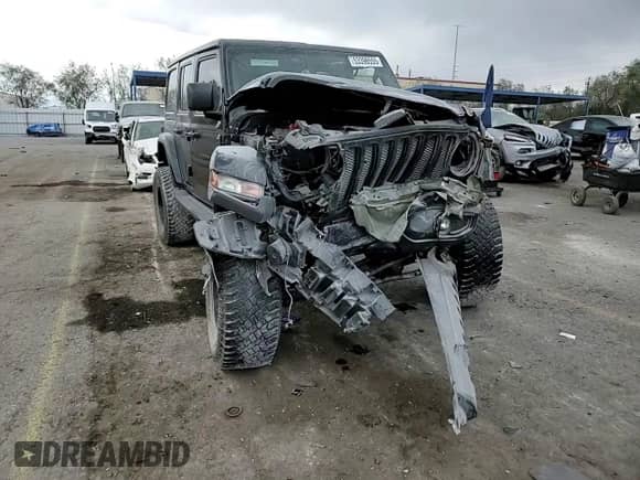 2021 Jeep Wrangler Unlimited Sahara Altitude z VIN 1C4HJXEN0MW853661, wystawiony jako Copart lot #53398555 z przebiegiem 38 286 mil mil oraz Szkoda całkowita • Salvage title. Historia ofert i sprzedaży dostępna na DreamBid. Obrazek 10.