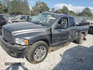 2005 Dodge 1500 SLT with VIN 1D7HA18D15S361557, listed as a Copart auction lot 81014185 with 127,083 mi miles and Clean title. Bid and sale history available at DreamBid. Image 1.