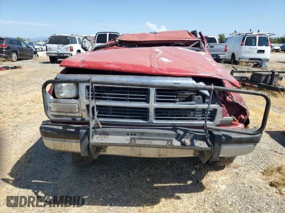 1992 Dodge D/W 250 with VIN 1B7KM26C7NS527524, listed as a Copart auction lot 66212735 with 284,991 mi miles and Non repairable. Bid and sale history available at DreamBid. Image 5.