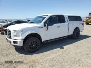 2016 Ford F-150 XLT with VIN 1FTFX1EG4GKF49765, listed as a Copart auction lot 54709385 with 126,054 mi miles and Salvage title. Bid and sale history available at DreamBid. Image 1.