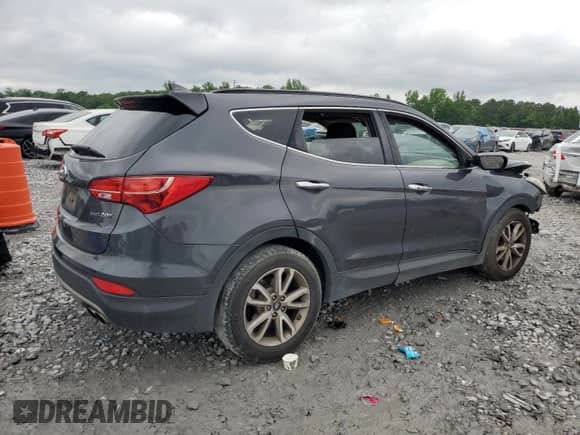 2015 Hyundai Santa Fe с VIN 5XYZU3LA8FG298415, выставлен на аукционе Copart как лот 56180645 с пробегом 181 723 миль миль и Списание • Salvage title. История ставок и продаж доступна на DreamBid. Изображение 3.