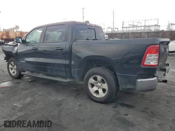 2021 Ram 1500 Big Horn with VIN 1C6RREFG3MN533006, listed as a Copart auction lot 86377794 with 98,354 mi miles and Salvage title. Bid and sale history available at DreamBid. Image 2.