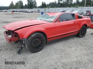 2005 Ford Mustang Deluxe с VIN 1ZVFT80N455214248, выставлен на аукционе Copart как лот 86655245 с пробегом 98 540 миль миль и Списание • Salvage title. История ставок и продаж доступна на DreamBid. Изображение 1.