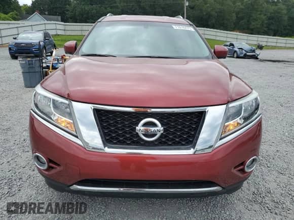 2015 Nissan Pathfinder S z VIN 5N1AR2MNXFC699734, wystawiony jako Copart lot #71018475 z przebiegiem 57 185 mil mil oraz Szkoda całkowita • Salvage title. Historia ofert i sprzedaży dostępna na DreamBid. Obrazek 5.