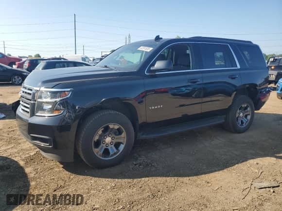 2018 Chevrolet Tahoe LS with VIN 1GNSKAKC6JR349376, listed as a Copart auction lot 63391835 with 88,574 mi miles and Salvage title. Bid and sale history available at DreamBid. Image 1.