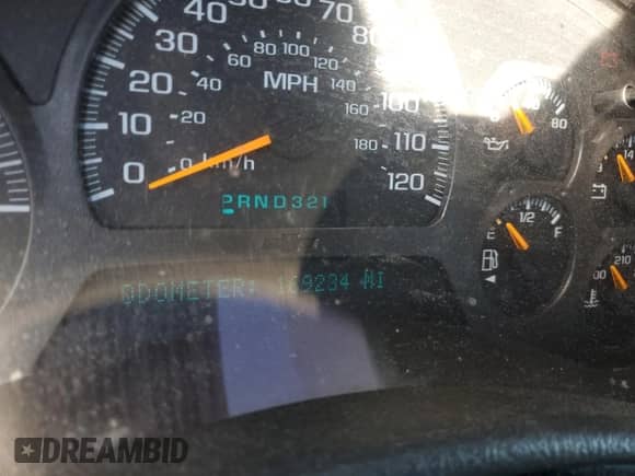 2002 Chevrolet TrailBlazer LS with VIN 1GNDT13S922137772, listed as a Copart auction lot 86365434 with 169,234 mi miles and Clean title. Bid and sale history available at DreamBid. Image 9.