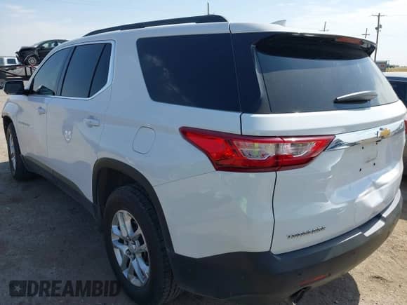 2020 Chevrolet Traverse LT with VIN 1GNERHKW8LJ308468, listed as a IAAI auction lot 42506562 with 97,295 mi miles and . Bid and sale history available at DreamBid. Image 3.