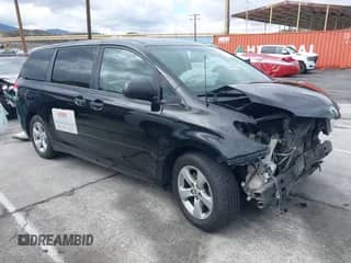 2014 Toyota Sienna L with VIN 5TDZK3DC3ES519412, listed as a IAAI auction lot 41732447 with Not provided miles and . Bid and sale history available at DreamBid. Image 1.