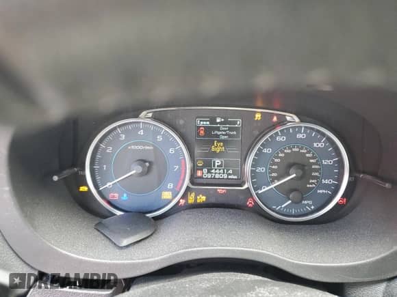 2015 Subaru Impreza Limited with VIN JF1GJAS67FH018725, listed as a Copart auction lot 85694675 with 97,809 mi miles and Non repairable. Bid and sale history available at DreamBid. Image 9.