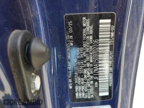 2016 Scion FR-S с VIN JF1ZNAA15G9702106, выставлен на аукционе Copart как лот 66896035 с пробегом Не указан миль и Списание • Salvage title. История ставок и продаж доступна на DreamBid. Изображение 13.