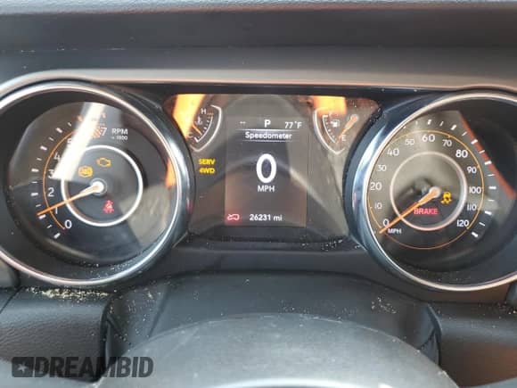 2023 Jeep Wrangler Sport S с VIN 1C4HJXDN5PW697932, выставлен на аукционе Copart как лот 68348365 с пробегом 26 231 миль миль и На запчасти • Non repairable. История ставок и продаж доступна на DreamBid. Изображение 9.