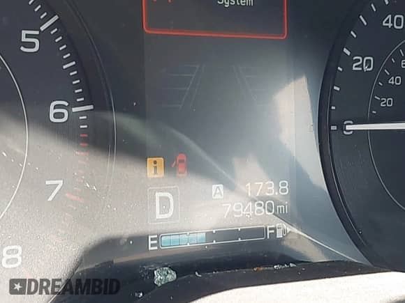 2020 Subaru Impreza Premium with VIN 4S3GKAV64L3610059, listed as a IAAI auction lot 42800268 with 79,480 mi miles and . Bid and sale history available at DreamBid. Image 7.