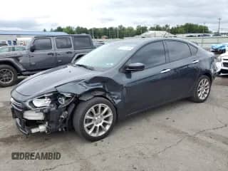 2014 Dodge Dart Limited with VIN 1C3CDFCB1ED747256, listed as a Copart auction lot 67410555 with 109,498 mi miles and Salvage title. Bid and sale history available at DreamBid. Image 1.