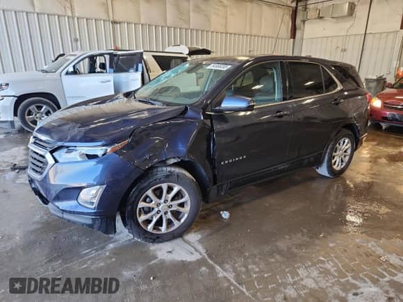 2018 Chevrolet Equinox LT с VIN 3GNAXSEV7JL356182, выставлен на аукционе Copart как лот 84966085 с пробегом 83 193 миль миль и Чистый • Clean title. История ставок и продаж доступна на DreamBid. Изображение 1.