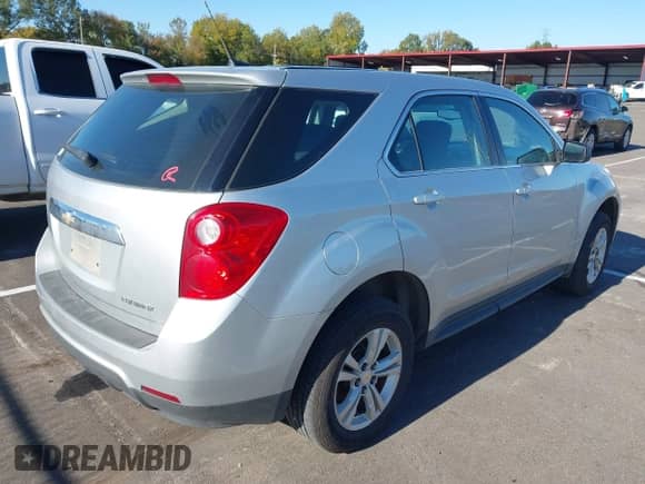2011 Chevrolet Equinox LS with VIN 2GNALBEC6B1165432, listed as a IAAI auction lot 43498991 with 149,628 mi miles and . Bid and sale history available at DreamBid. Image 4.
