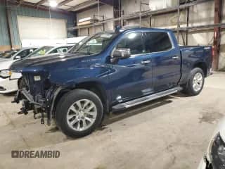 2020 Chevrolet Silverado 1500 LTZ z VIN 1GCUYGED8LZ256482, wystawiony jako Copart lot #80723944 z przebiegiem 41 855 mil mil oraz Szkoda całkowita • Salvage title. Historia ofert i sprzedaży dostępna na DreamBid. Obrazek 1.