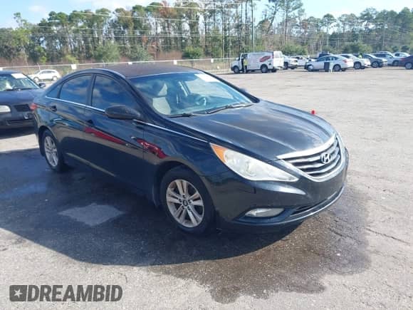 2013 Hyundai Sonata GLS with VIN 5NPEB4AC6DH735560, listed as a IAAI auction lot 43360840 with 111,509 mi miles and . Bid and sale history available at DreamBid. Image 1.