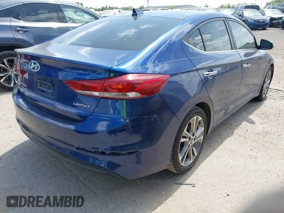 2017 Hyundai Elantra SE with VIN 5NPD84LFXHH114152, listed as a IAAI auction lot 42796858 with 78,897 mi miles and . Bid and sale history available at DreamBid. Image 4.