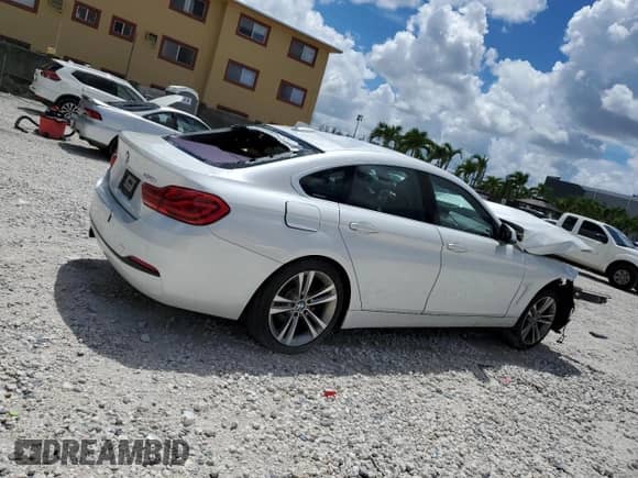 2019 BMW 4 Series 430i с VIN WBA4J1C50KBM16842, выставлен на аукционе Copart как лот 70945355 с пробегом Не указан миль и На запчасти • Non repairable. История ставок и продаж доступна на DreamBid. Изображение 3.