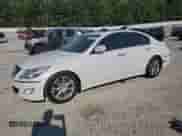 2013 Hyundai Genesis 3.8L with VIN KMHGC4DD1DU231820, listed as a Copart auction lot 72090865 with 103,805 mi miles and Salvage title. Bid and sale history available at DreamBid. Image 1.