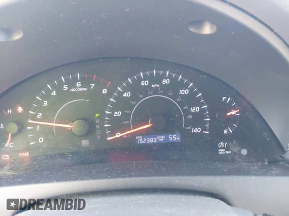 2010 Toyota Camry with VIN 4T4BF3EK9AR069056, listed as a IAAI auction lot 43491606 with 152,383 mi miles and . Bid and sale history available at DreamBid. Image 7.