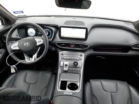 2022 Hyundai Santa Fe Calligraphy with VIN 5NMS54AL4NH411449, listed as a Copart auction lot 68026772 with 21,615 mi miles and . Bid and sale history available at DreamBid. Image 8.