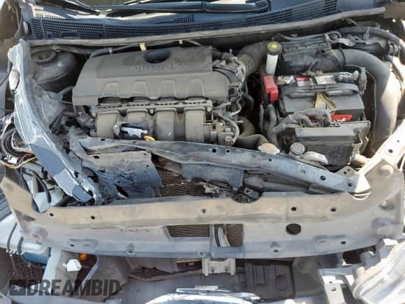 2017 Nissan Sentra SR with VIN 3N1AB7AP4HY400375, listed as a Copart auction lot 72025235 with 101,110 mi miles and Salvage title. Bid and sale history available at DreamBid. Image 11.