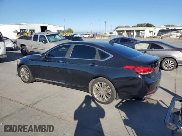 2016 Hyundai Genesis 3.8L с VIN KMHGN4JE0GU141652, выставлен на аукционе Copart как лот 86134325 с пробегом 92 418 миль миль и Чистый • Clean title. История ставок и продаж доступна на DreamBid. Изображение 2.