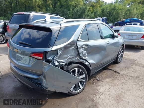 2023 Chevrolet Equinox Premier с VIN 3GNAXXEG4PL201063, выставлен на аукционе IAAI как лот 43143141 с пробегом 21 201 миль миль и . История ставок и продаж доступна на DreamBid. Изображение 4.