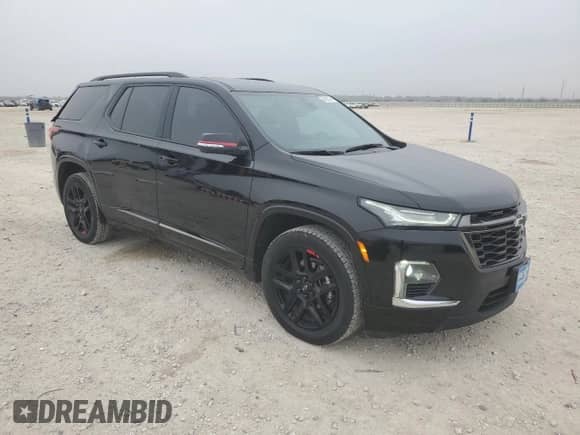 2022 Chevrolet Traverse Premier с VIN 1GNERKKW7NJ184791, выставлен на аукционе Copart как лот 44900045 с пробегом 36 796 миль миль и Списание • Salvage title. История ставок и продаж доступна на DreamBid. Изображение 4.